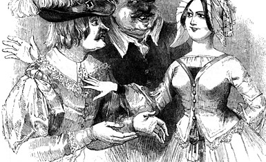 Потешные иллюстрации произведений Шекспира Викторианской Эпохи.
