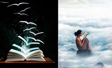 Чтение – работа для мозга и души. Книги – их зеркала