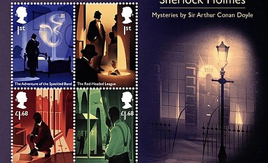 Королевская почта Великобритании выпускает марки в честь Шерлока Холмса