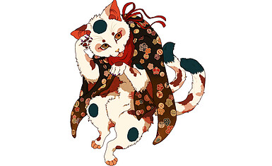 Бакэнэко и нэкомата – кошки-оборотни из японских легенд