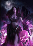 Переродился в другом мире как Королева Нежити.