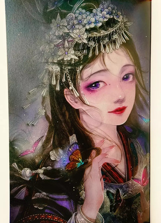 книга Богини, духи, красавицы. Путешествие по мифам Древнего Китая (山海精怪美人图鉴) 19.01.26